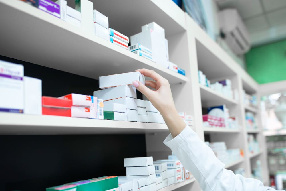 Medicamentos en farmacia